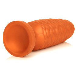 TheAssGasm Plug long Pine XXL 28 x 8 cm Orange